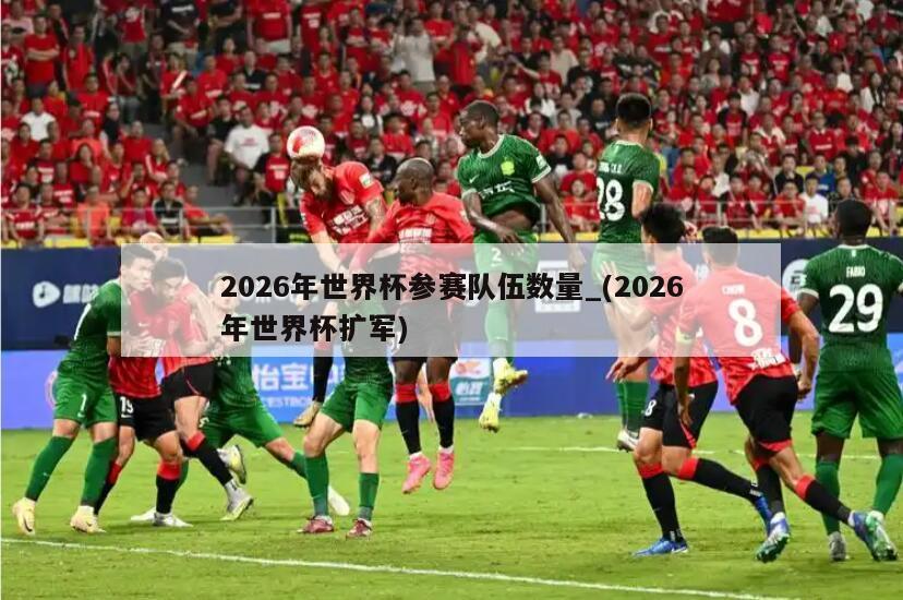 2026年世界杯参赛队伍数量_(2026年世界杯扩军)